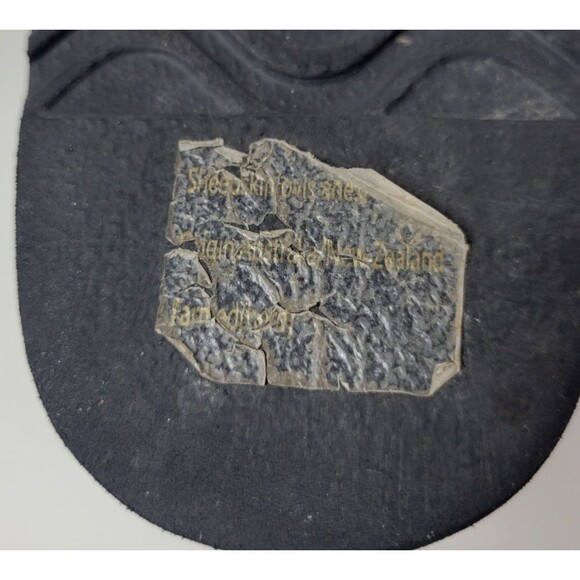 Mou Mens Black Sheepskin Ankle Eskimo Boots Sz 42 / US 9 ? - Picture 10 of 14